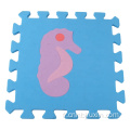 Mat de puzzle d'alphabet de tapis d'activité de gymn